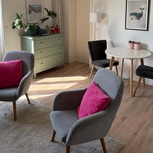 Praxiszimmer Psychotherapie Osterath Ansicht Praxiszimmer